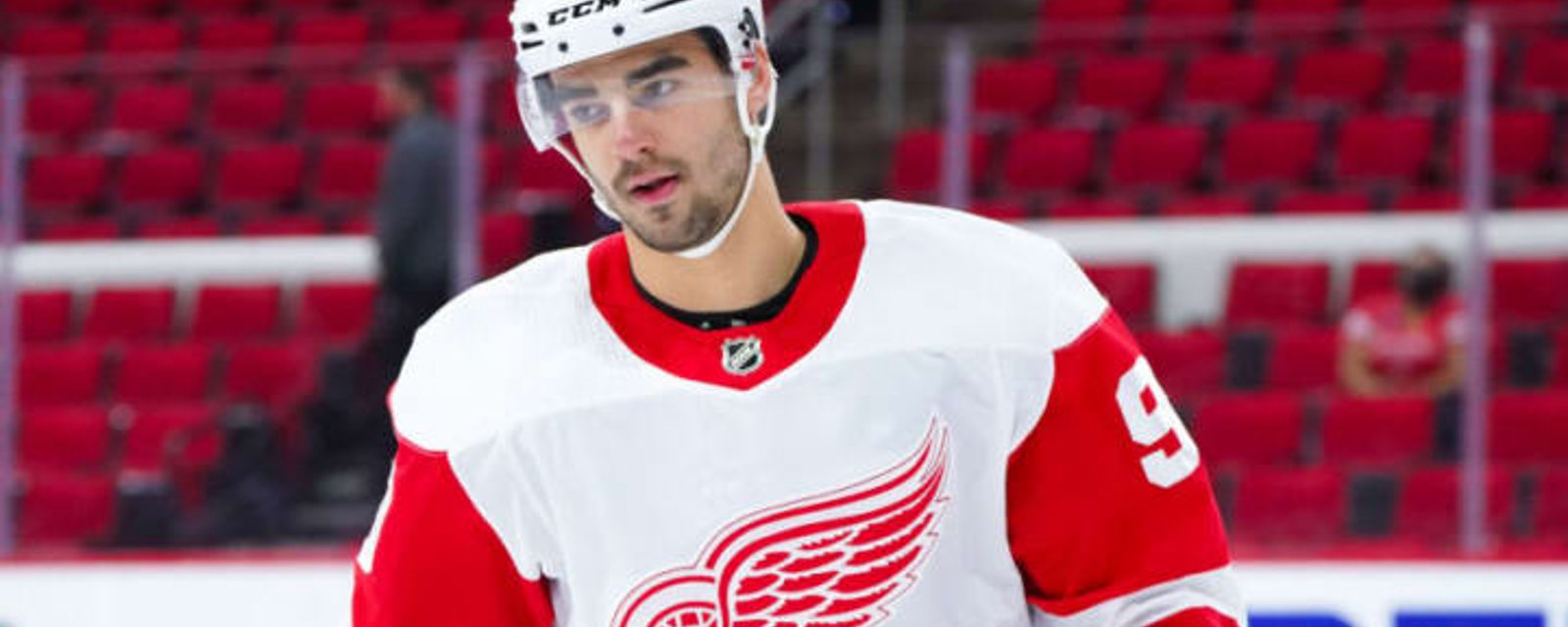 Joe Veleno's fate with Red Wings officially sealed 