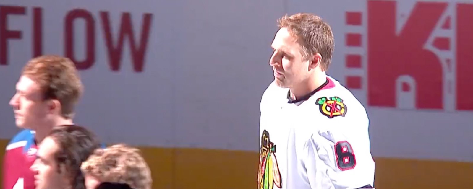 Avalanche pull ultimate classy move towards Jack Jonhson right before facing him on opening night 