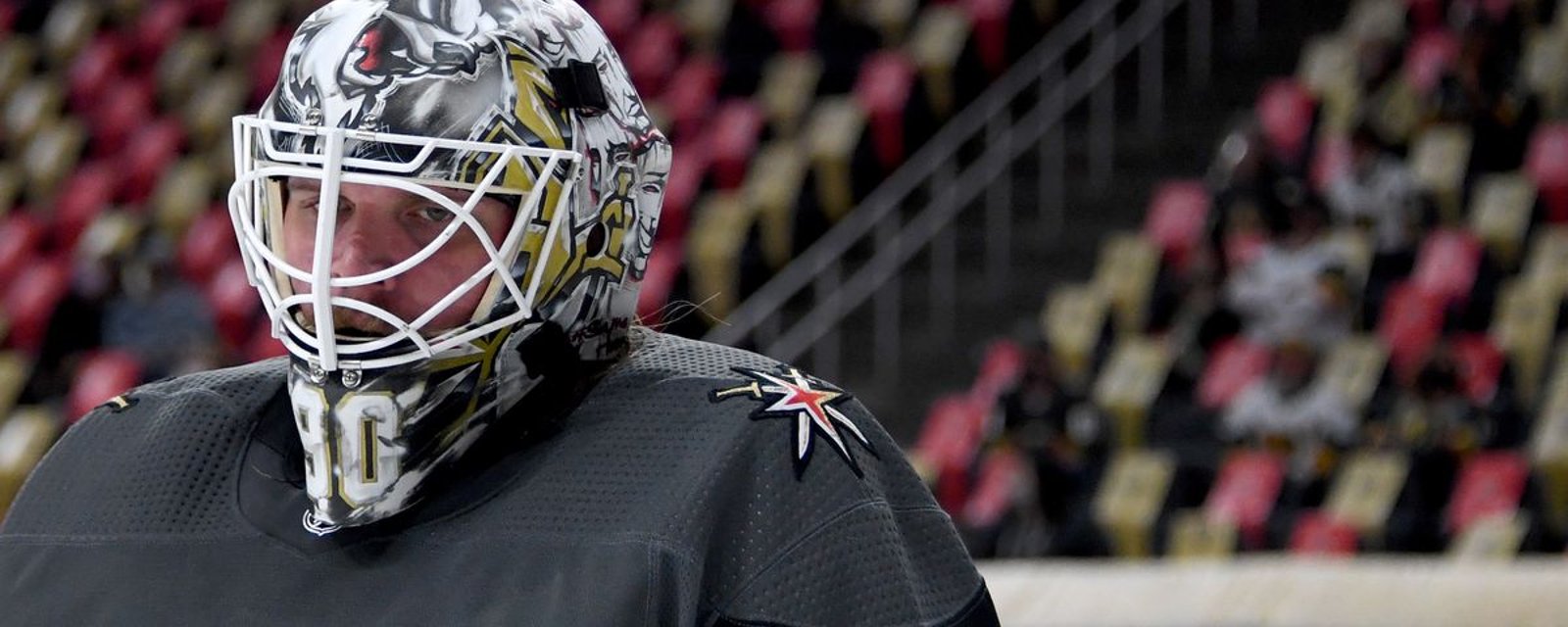 Robin Lehner urgently leaves the team amidst playoff contention race! 