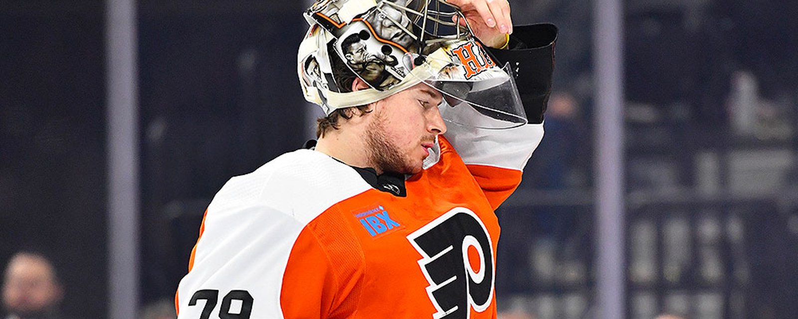 Flyers gets some bad news on goalie Carter Hart