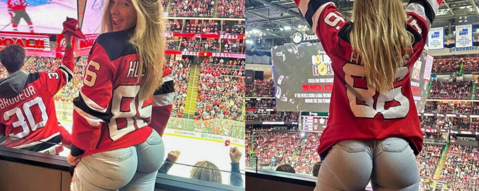 Cheeky Devils fan goes viral and creates a whole new pack of horny hockey fans