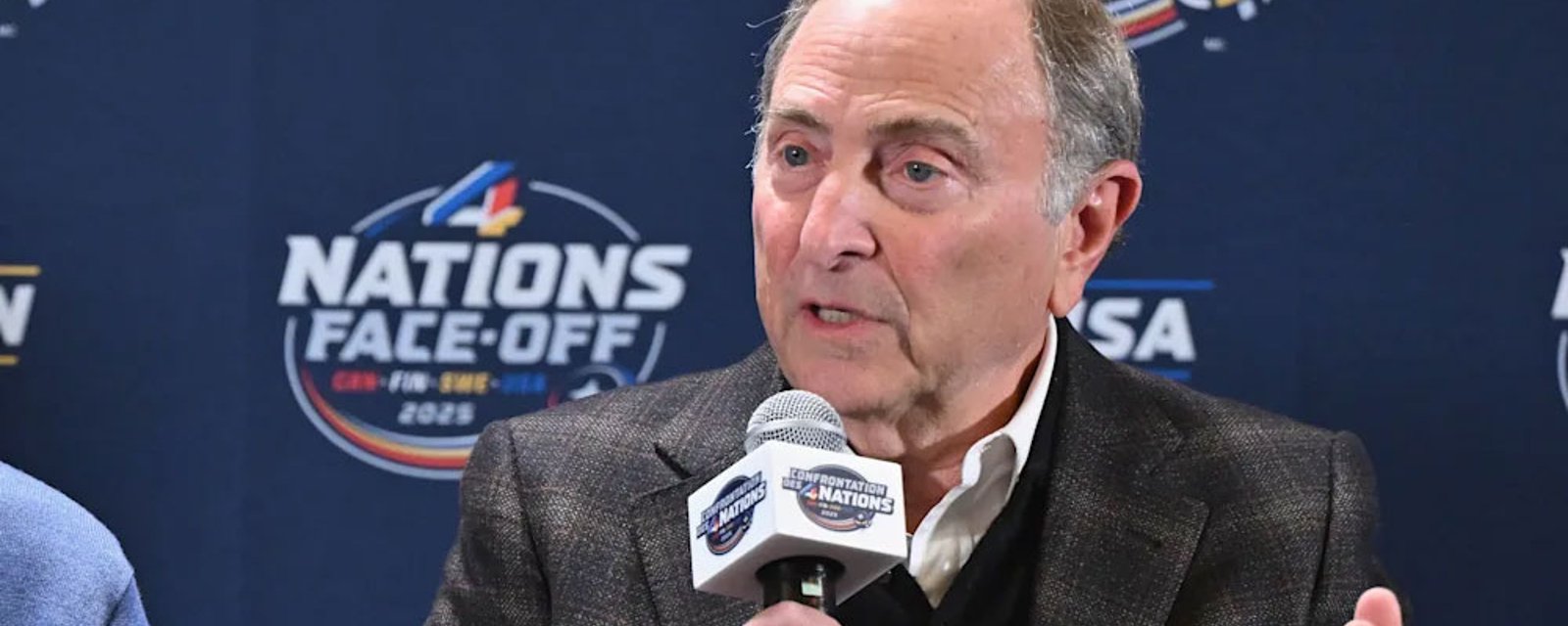 NHL commissioner Gary Bettman with an absolute shocking update on the league's next CBA