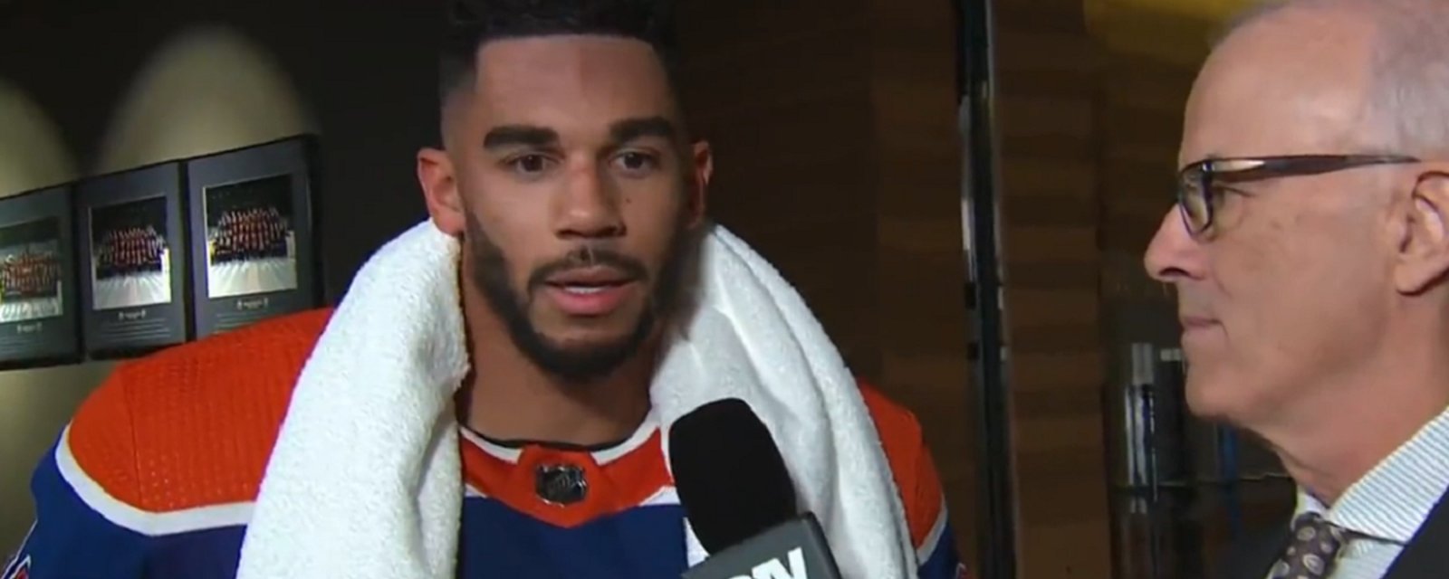Evander Kane calls out the entire Calgary Flames roster.