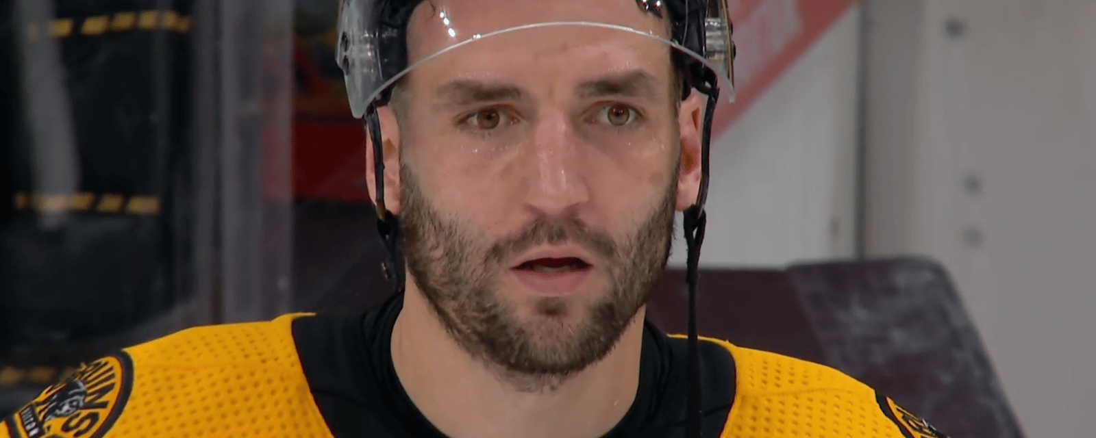 Patrice Bergeron addresses the rumors of a comeback.