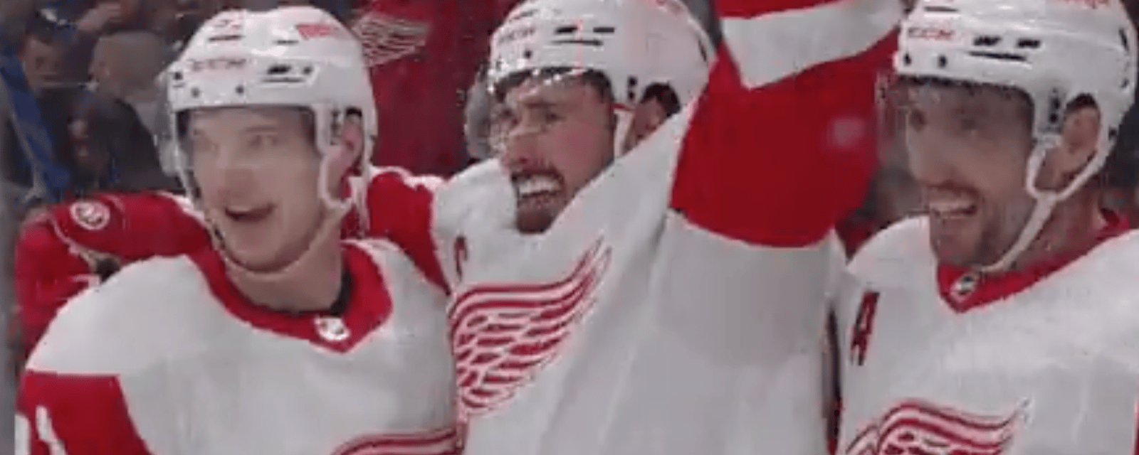 Dylan Larkin hits new career high with hat trick vs. Leafs 