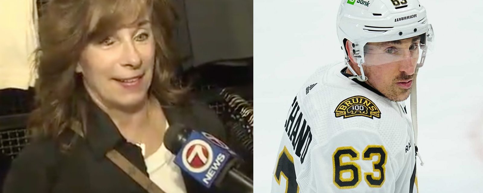 Brad Marchand’s mom spills the beans on his status hours before Game 6