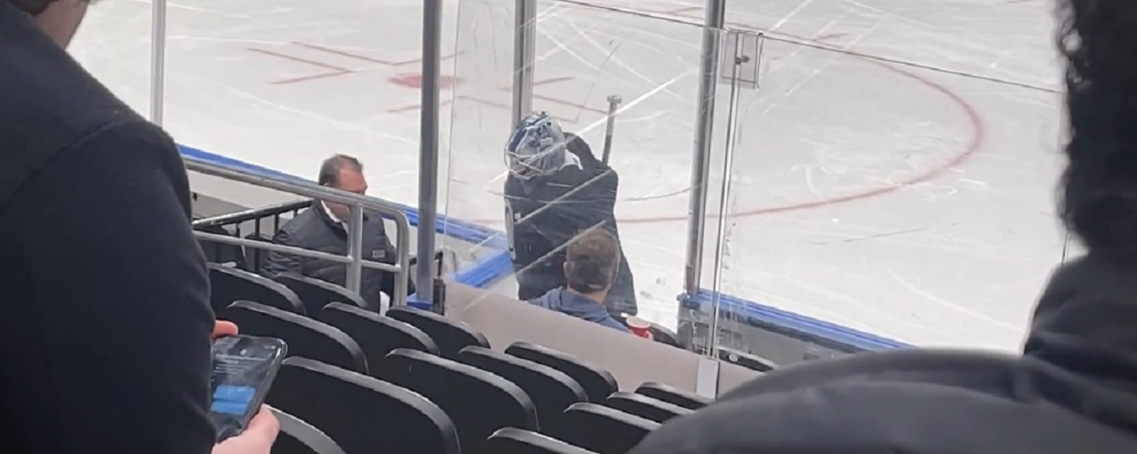 Matt Murray injured on Saturday.