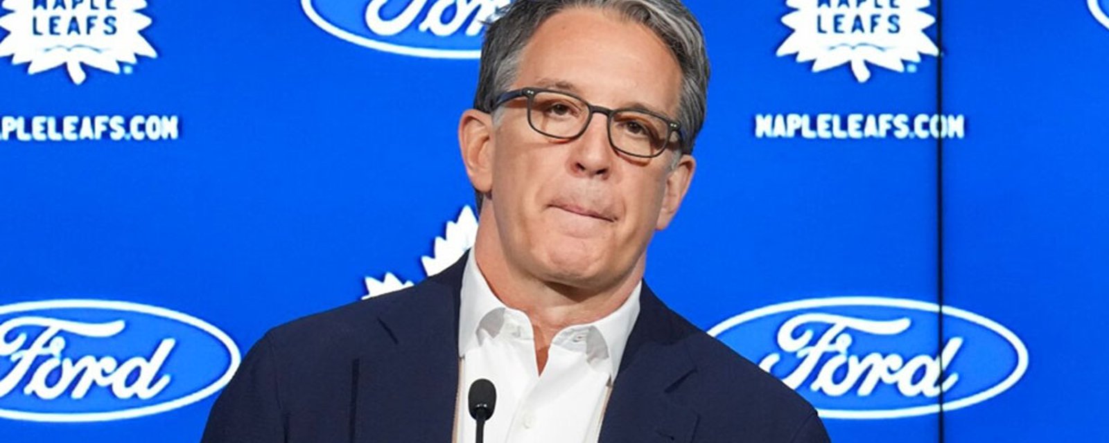 It sounds like Brendan Shanahan is done with the Maple Leafs