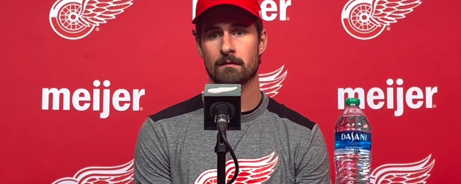 Dylan Larkin rips the NHL and George Parros for inconsistent officiating