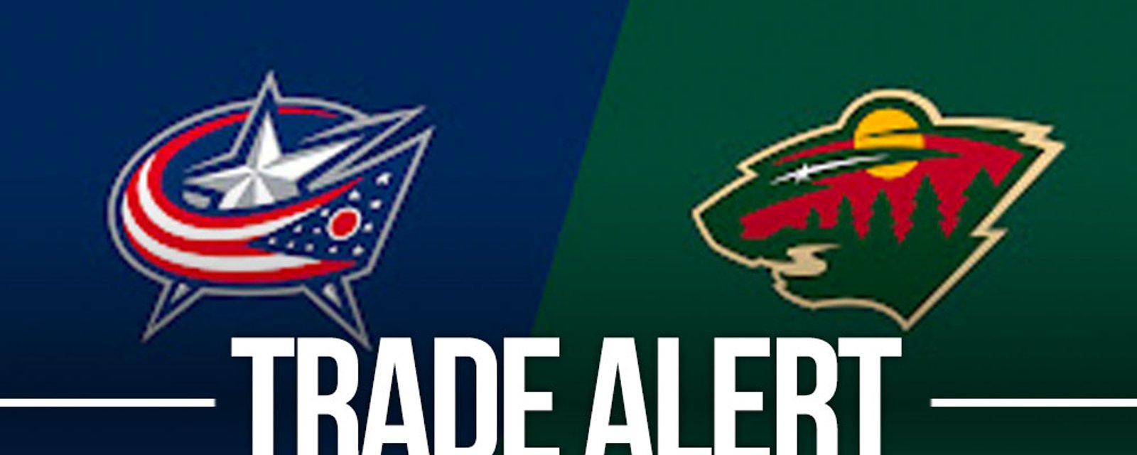 Wild make a second trade today, this time with Columbus