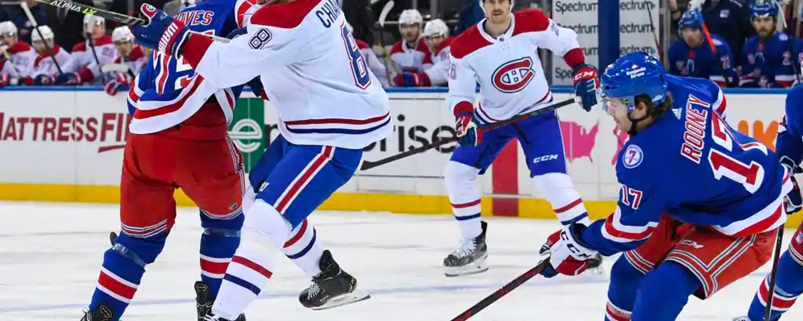 Rangers and Habs working on multi-player trade
