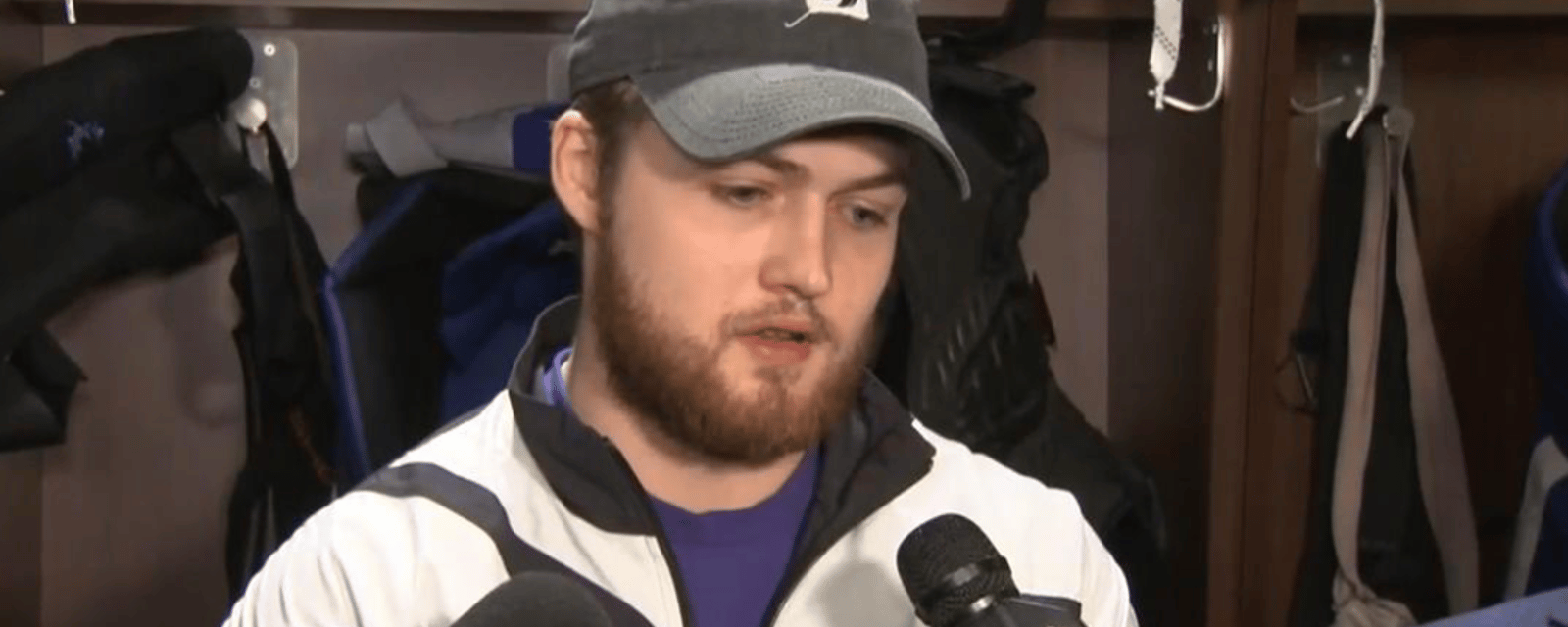 William Nylander drops f-bomb describing his drought 