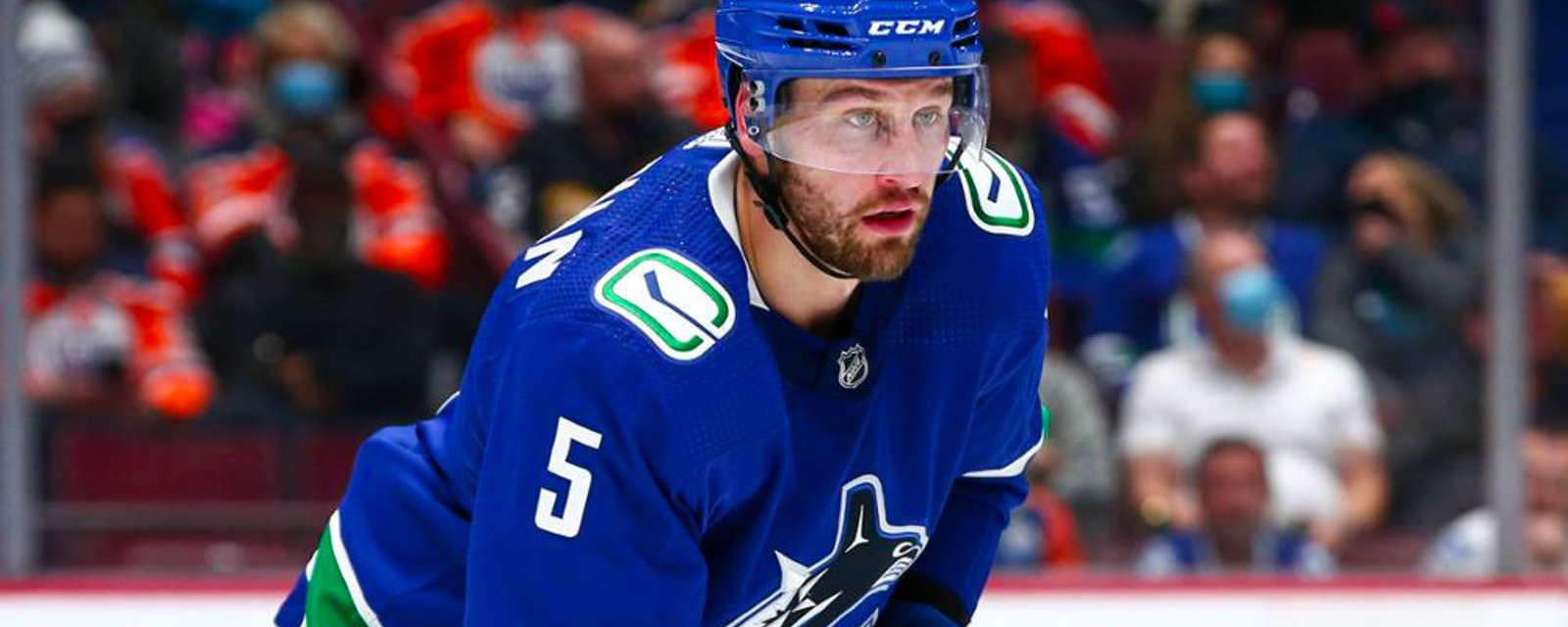Tucker Poolman pulled from game and placed in protocol