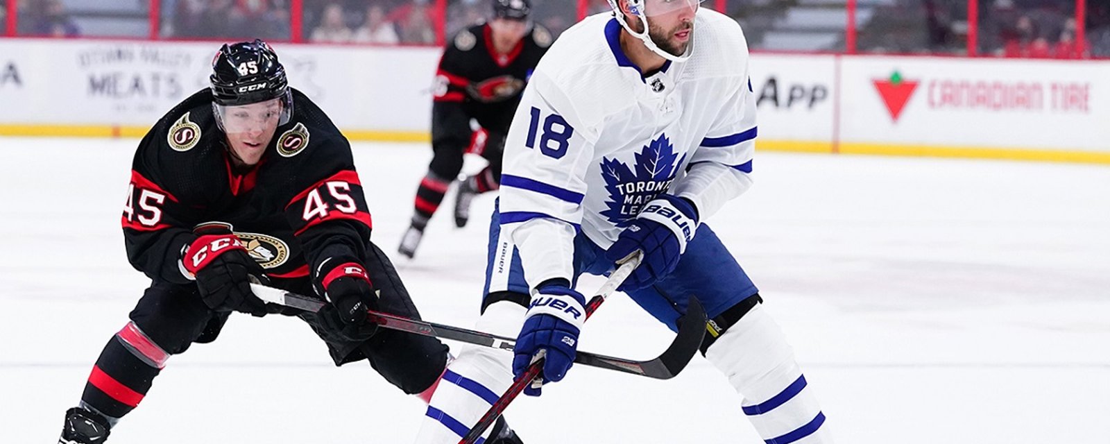 Maple Leafs lose Michael Amadio on waivers.
