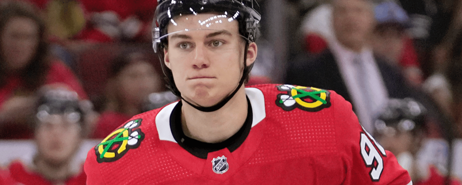 Blackhawks' Connor Bedard: “It's heartbreaking” 