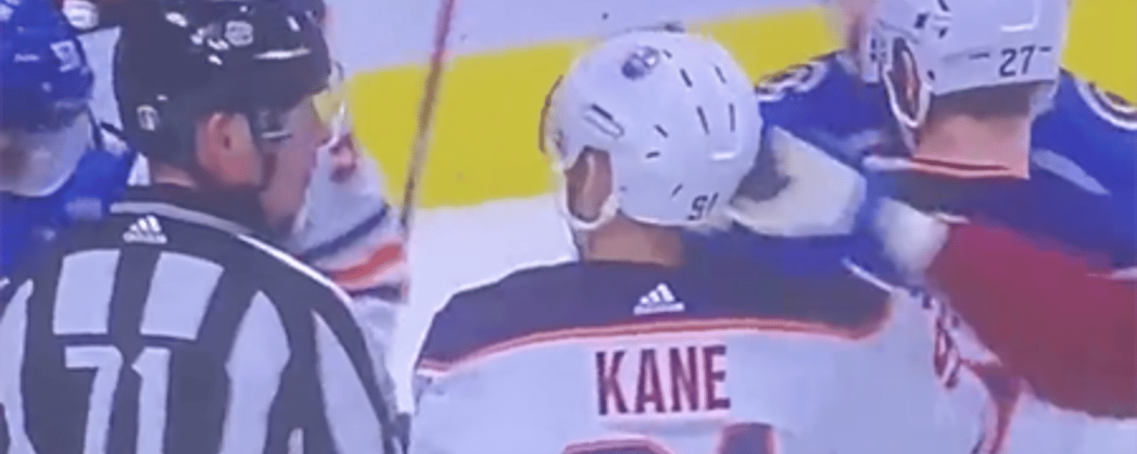 Josh Manson plays mind games with Evander Kane