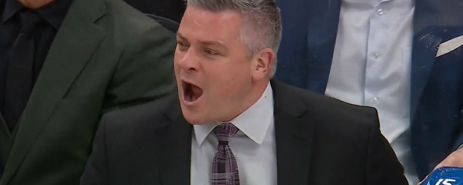 Sheldon Keefe calls out hits to the head from the Panthers.