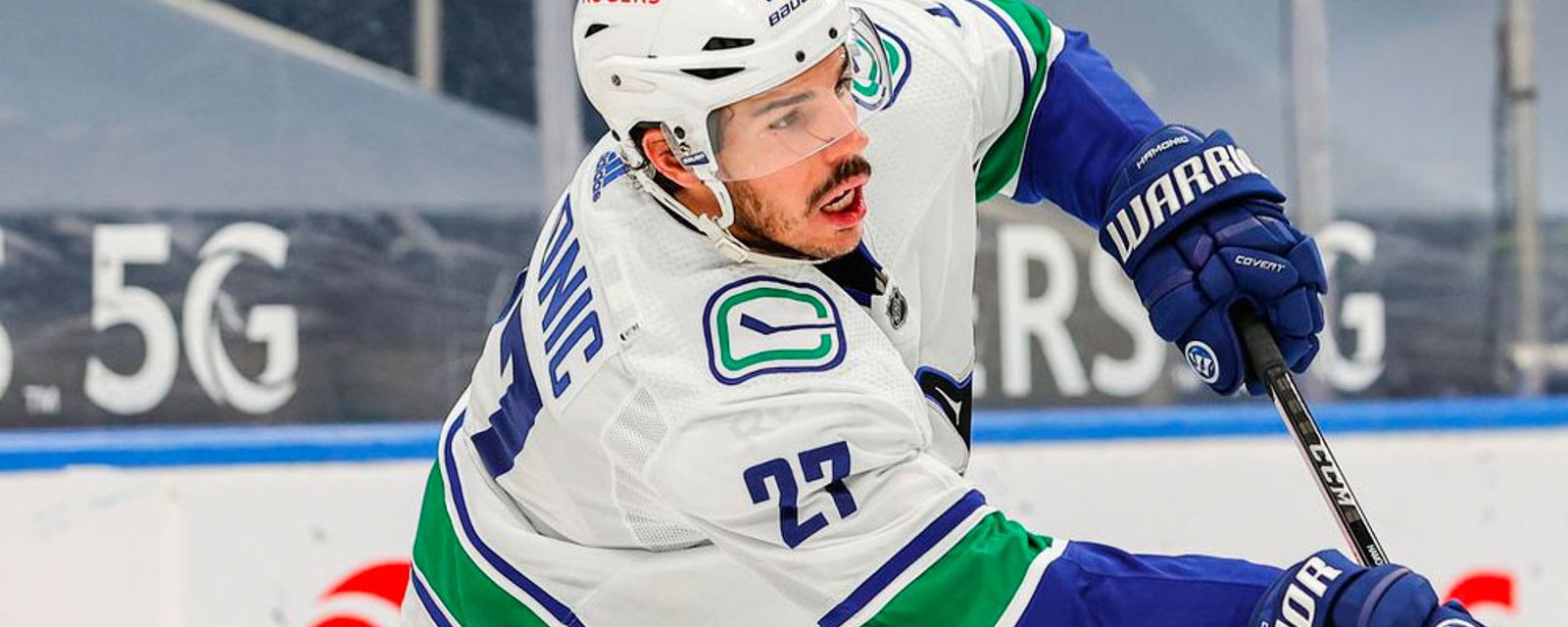 Canucks issue a formal statement on Travis Hamonic
