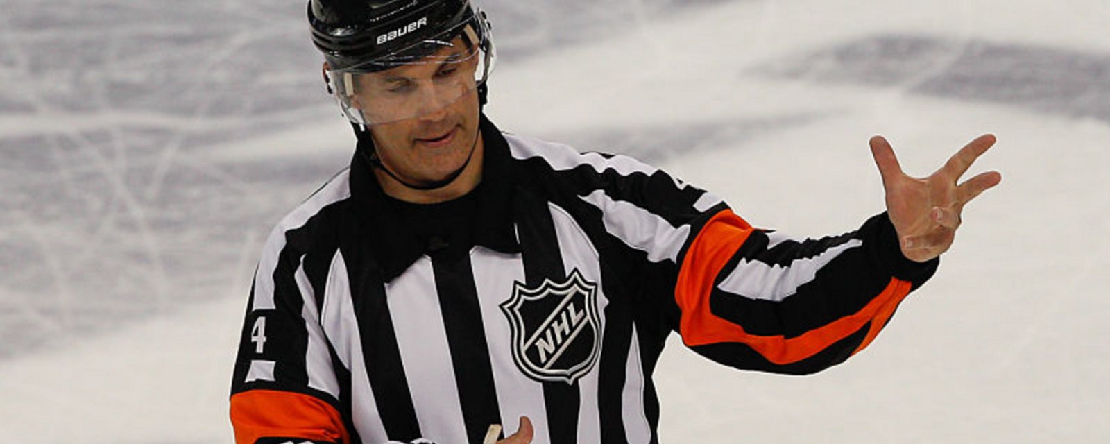 Referee Wes McCauley's family victimized by threats.