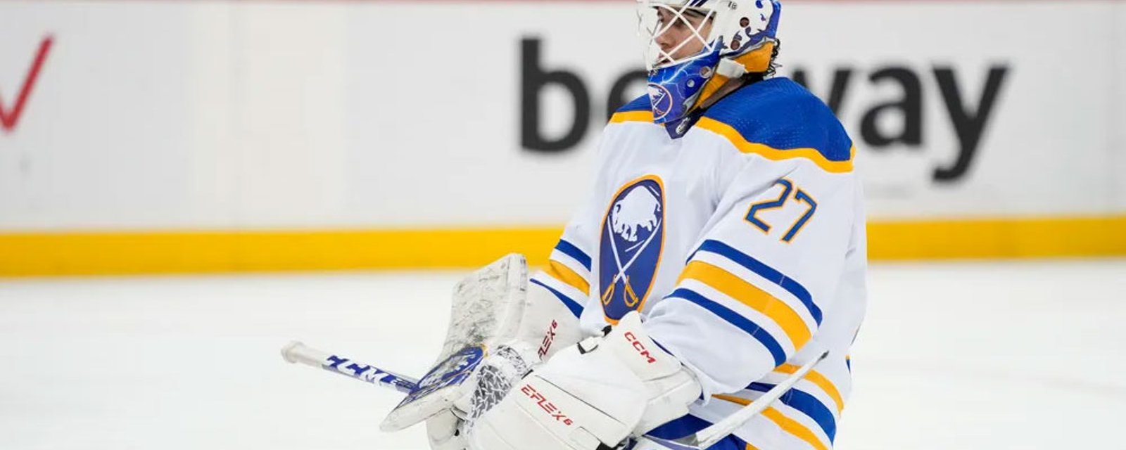 Sabres make a move in goal after team meeting featuring owner Terry Pegula