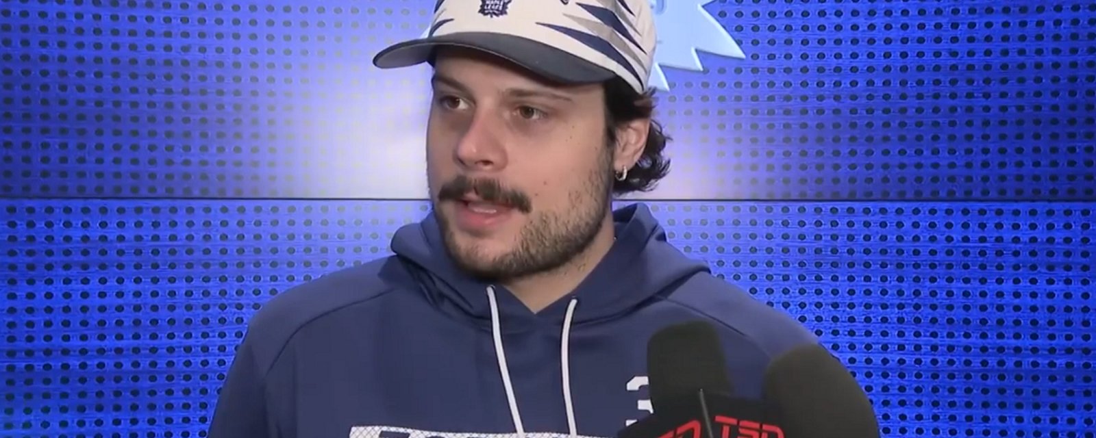 Auston Matthews missing ahead of Game 4.