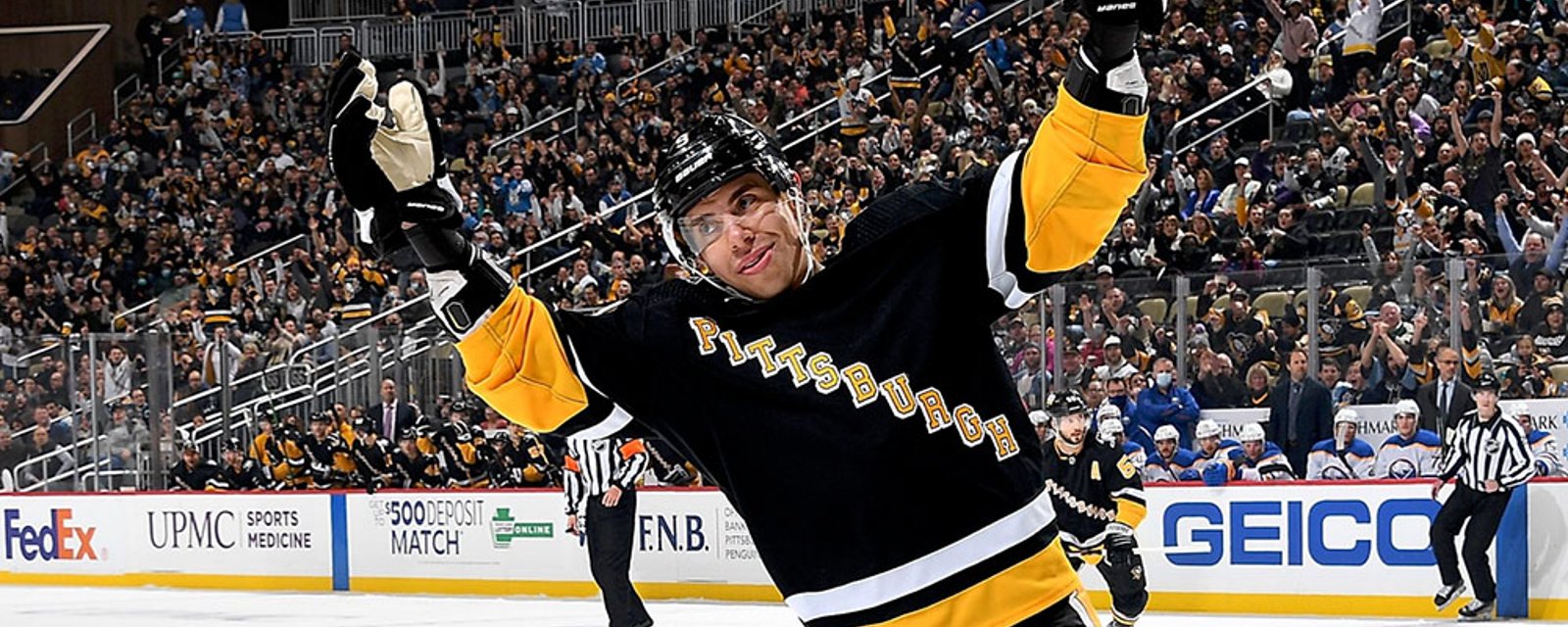 Another Penguins forward appears on his way out of town 