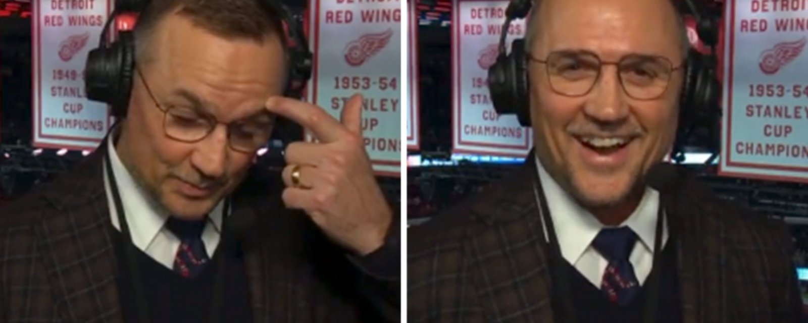 Yzerman sweats it out when asked about what he does in his free time