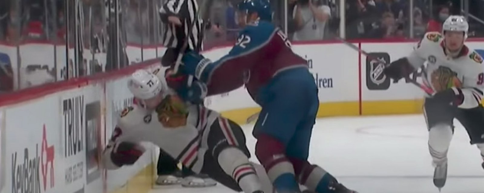 NHL could punish Gabe Landeskog for dirty hit on Chicago's Kirby Dach 