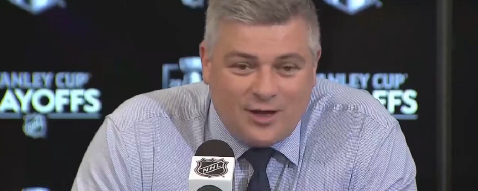 Sheldon Keefe admits he blacked out after winning Game 6.