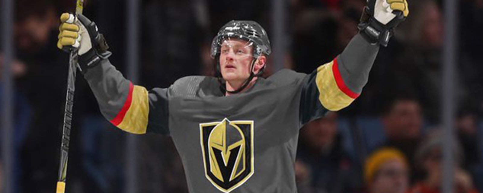 Jack Eichel makes his first public statement as a member of the Golden Knights