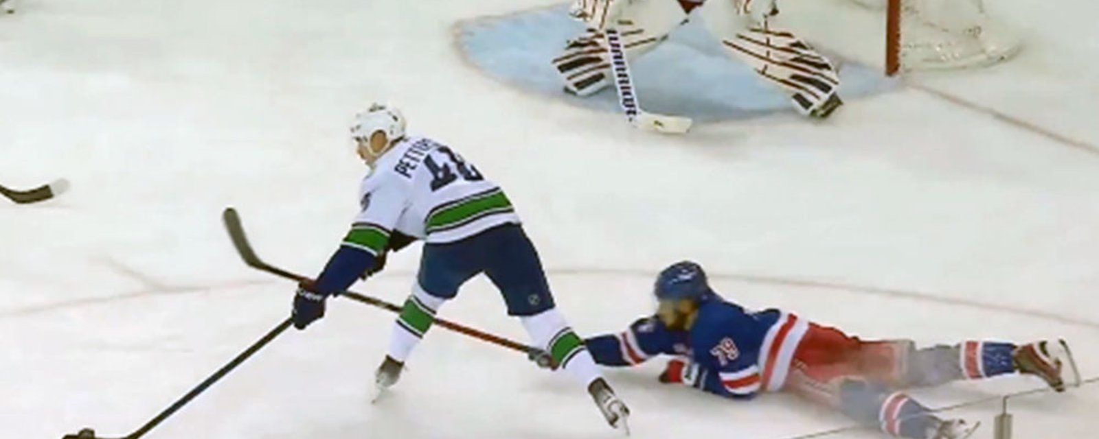 Elias Pettersson scores the goal of the year with nifty deke around Shesterkin