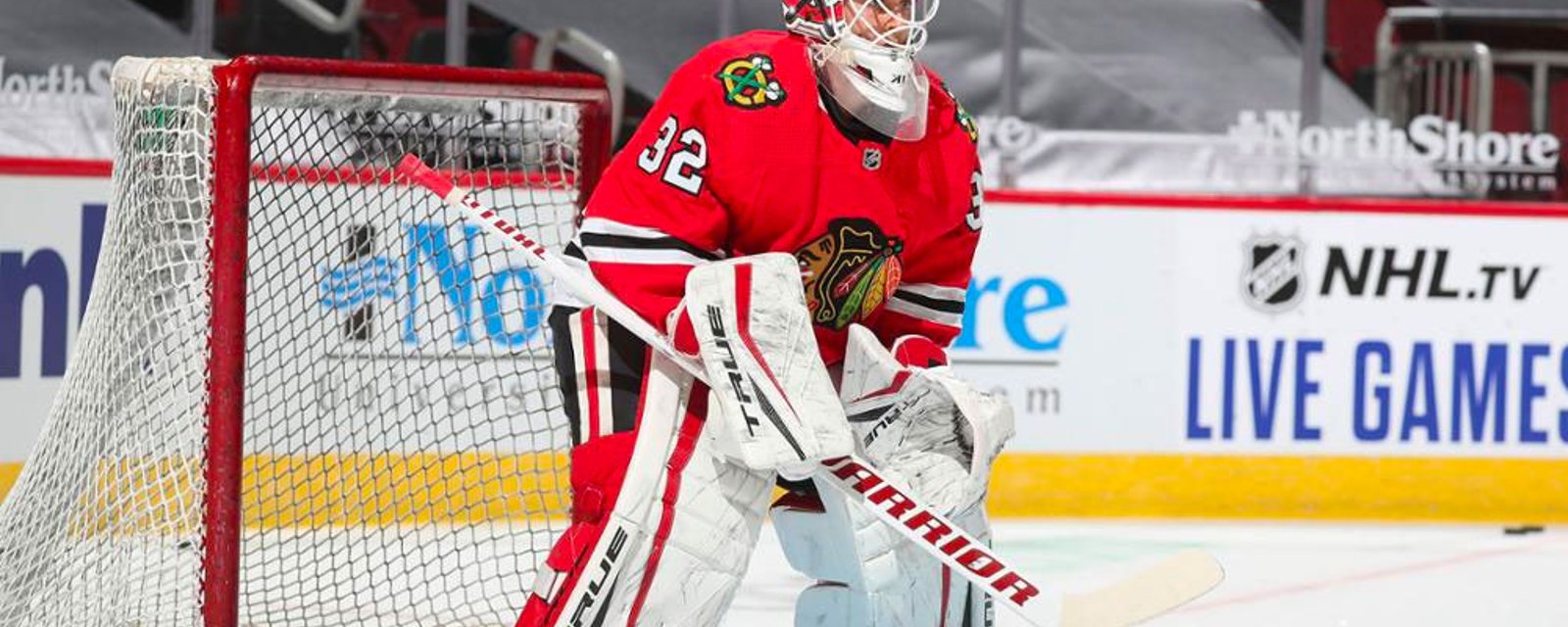 Former Blackhawks goalie Kevin Lankinen signs a 1 year deal