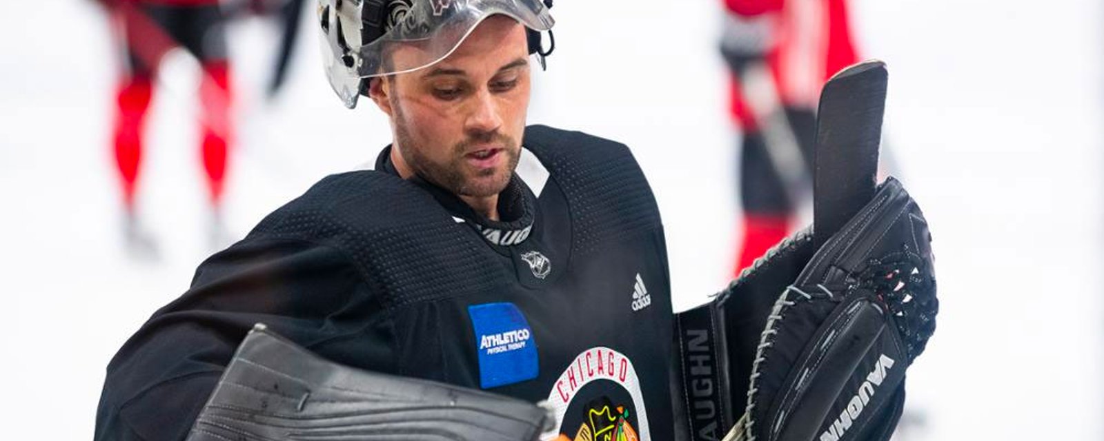 Blackhawks' emergency backup goalie Scott Foster is back!