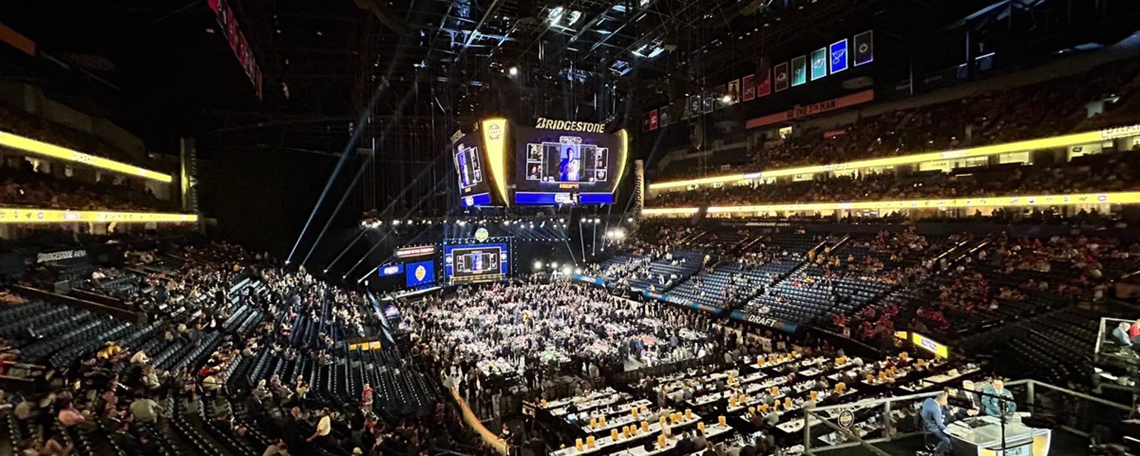 The first round of the 2023 NHL Draft live!