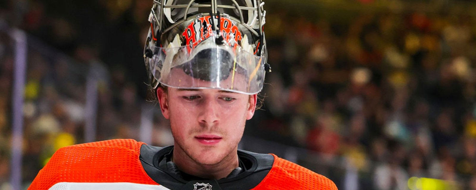 Carter Hart officially removed from Flyers