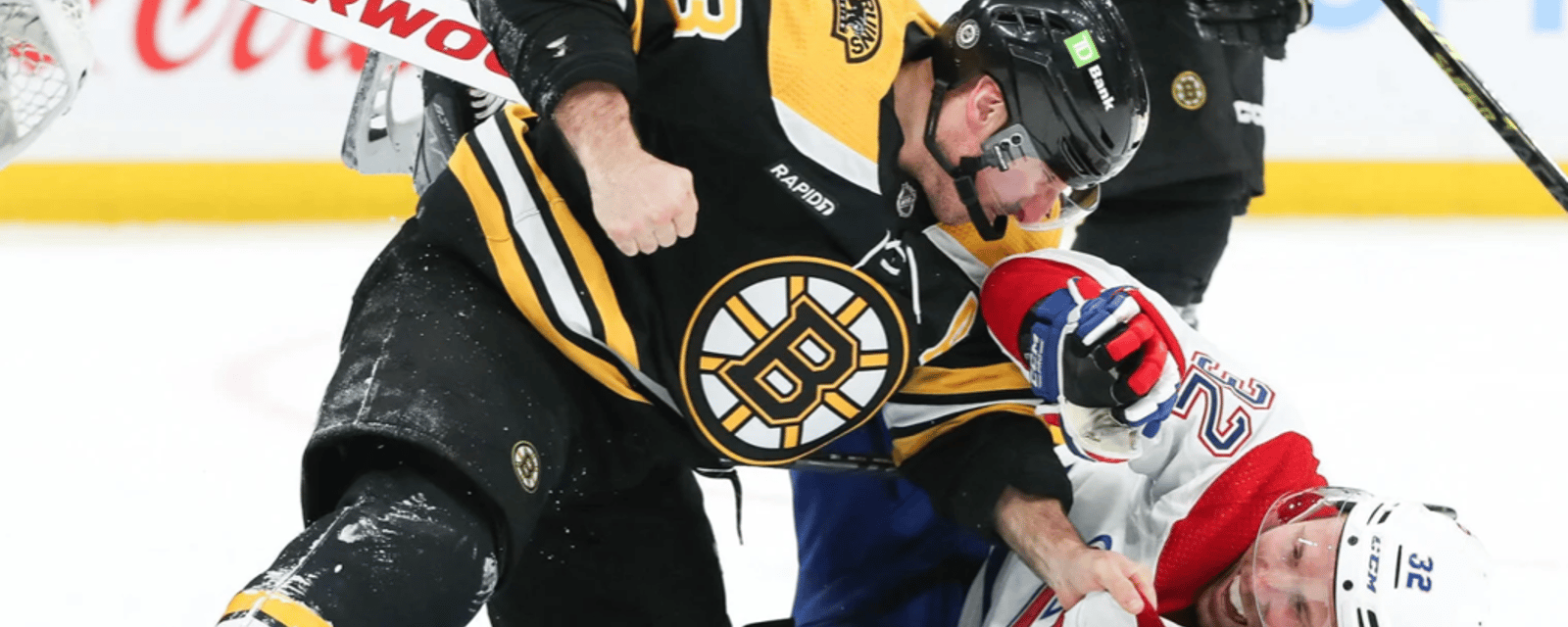 Bruins sound off on high hit to Patrice Bergeron 