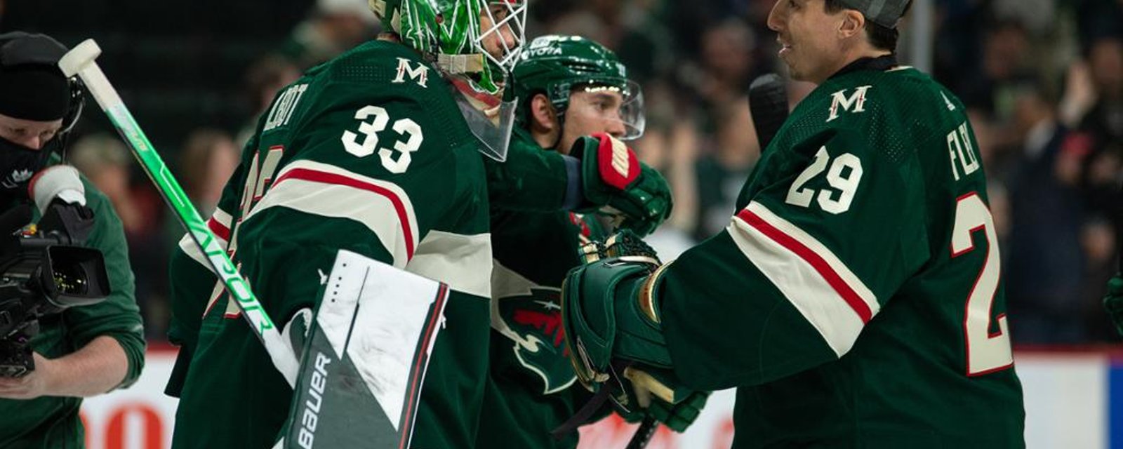 Wild stuns again with choice in goal for Game 2