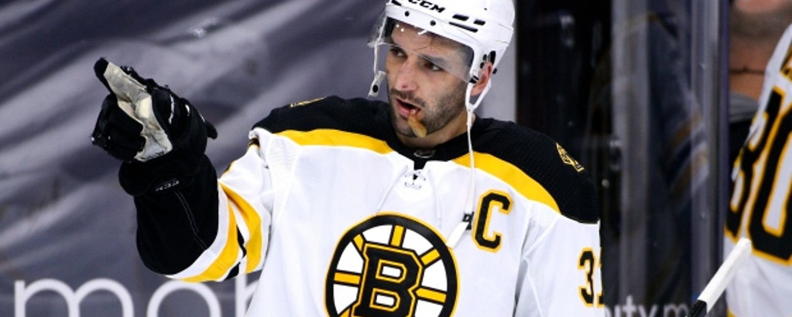 Life-altering news for Patrice Bergeron!