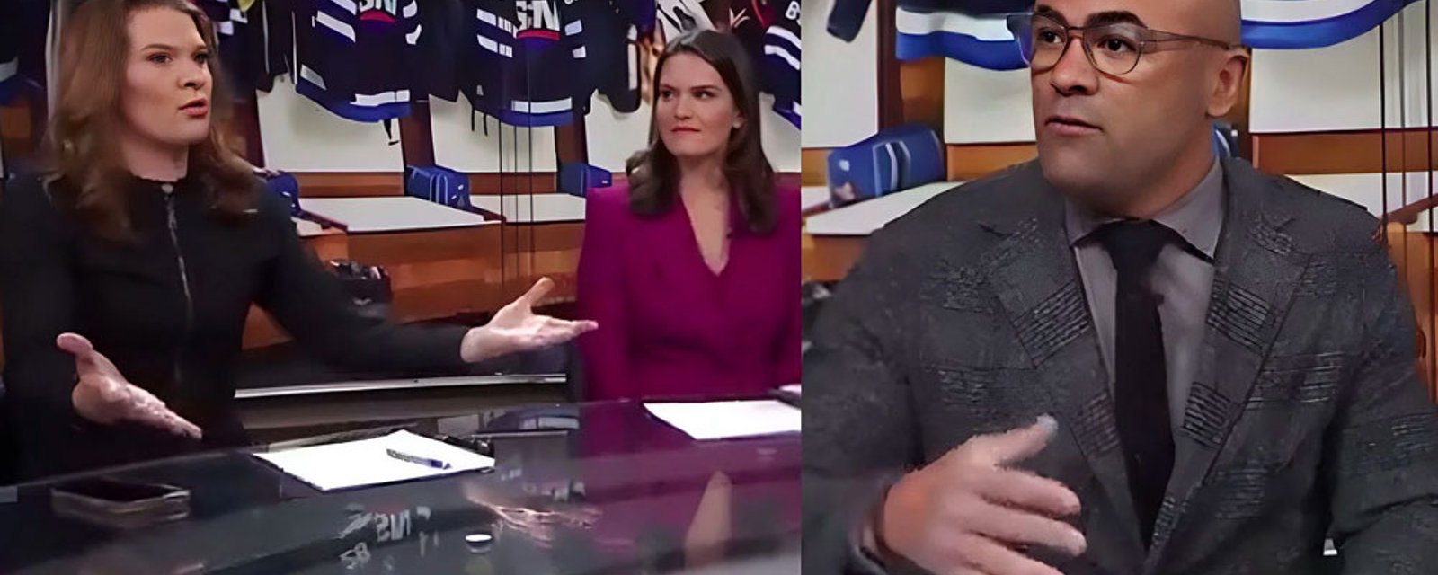 Sportnet's top female analyst gets put in her place by former NHLer
