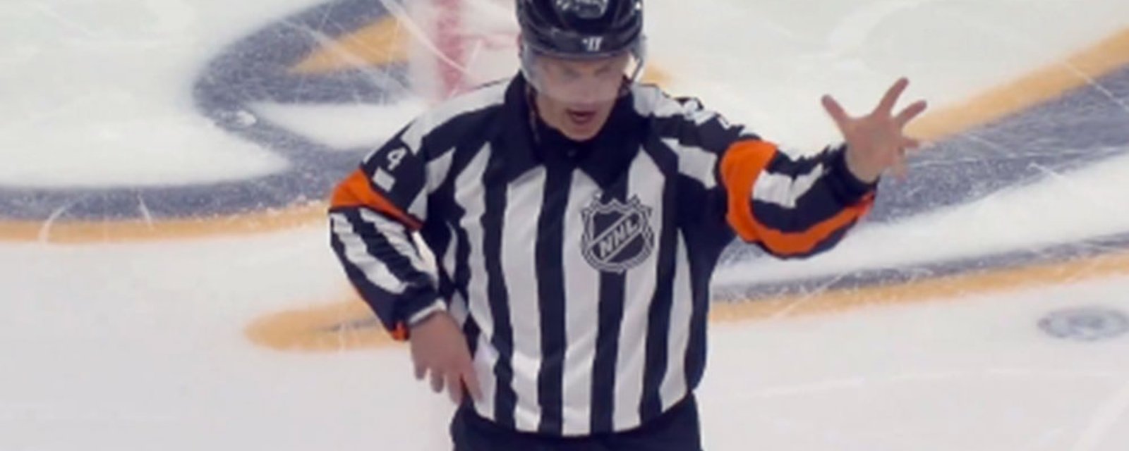 Referee Wes McCauley goes viral yet again after his call on arena microphone