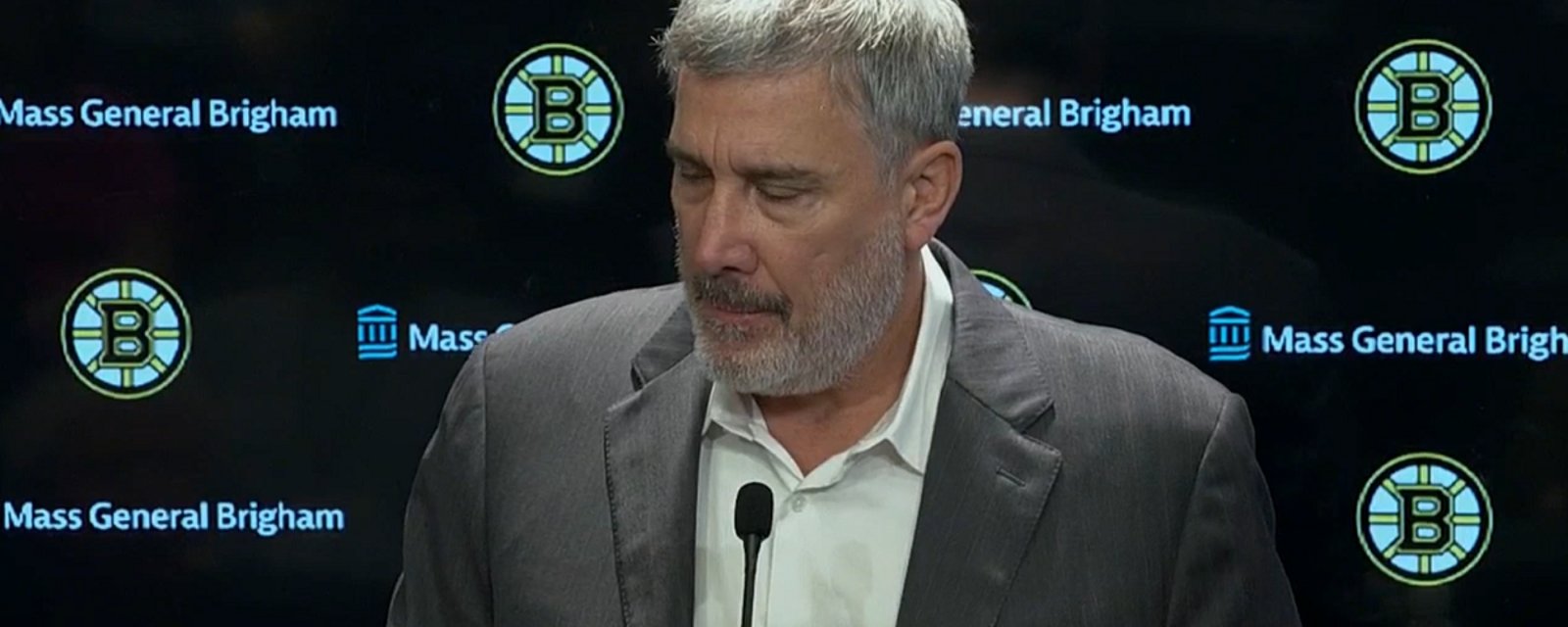 Cam Neely publicly calls out Jeremy Swayman on Monday.