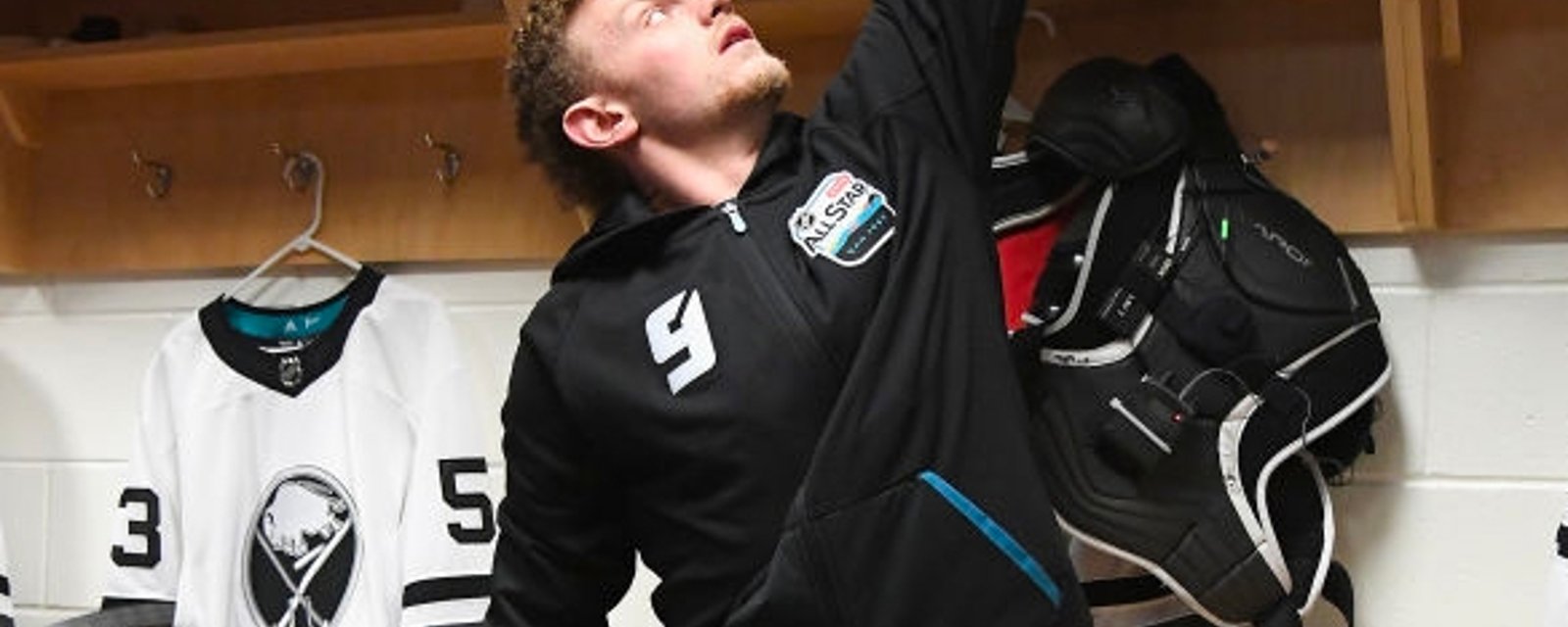 Jack Eichel removed entirely from Sabres’ dressing room!