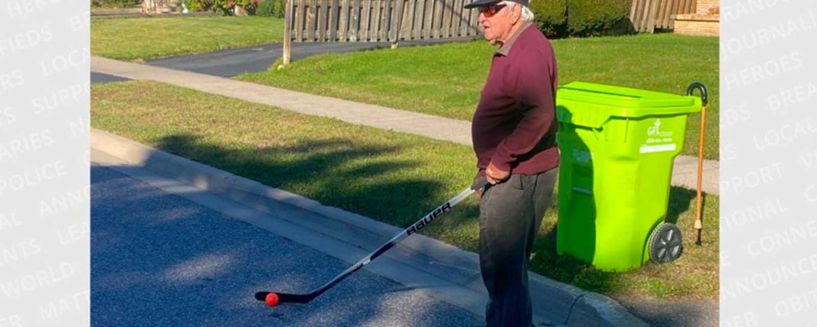 Oldest living former NHLer still plays street hockey with neighborhood kids at 99 years old!