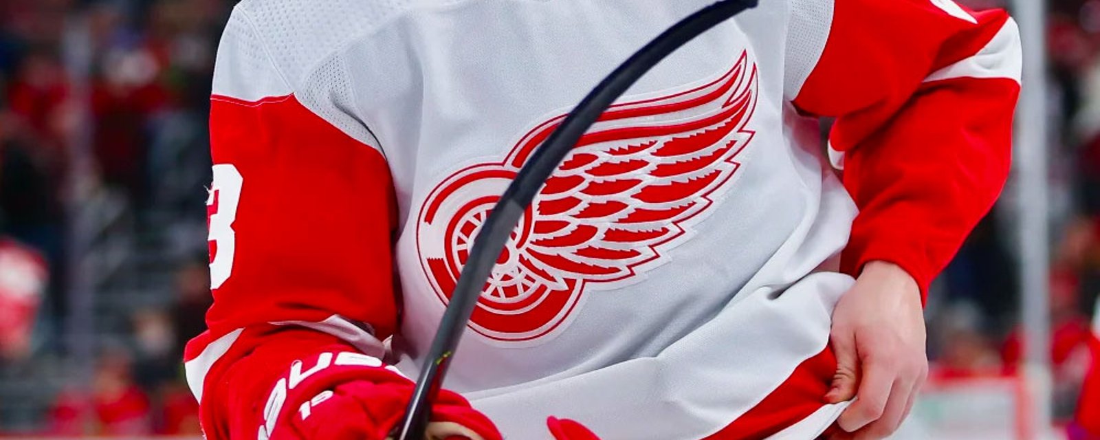 Red Wings make a minor change to their jerseys for 2022-23 season