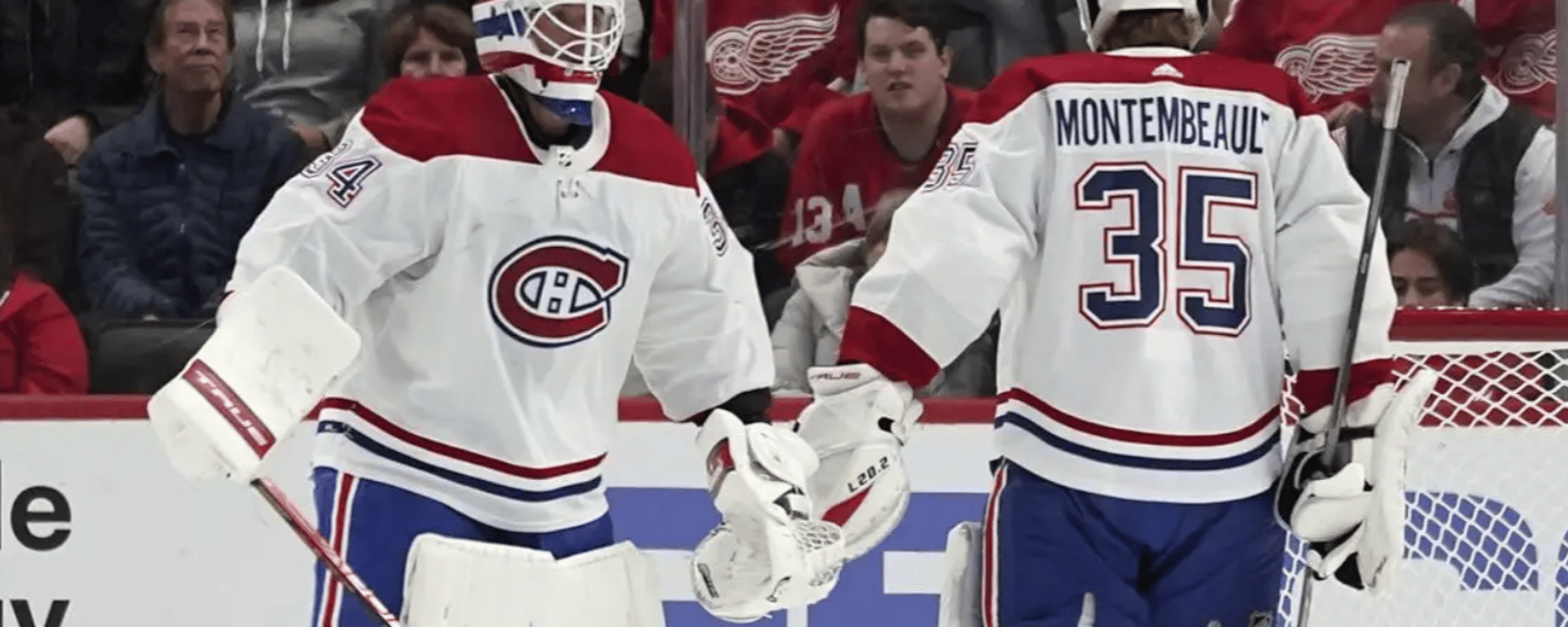 Report: Canadiens could ditch a goaltender 