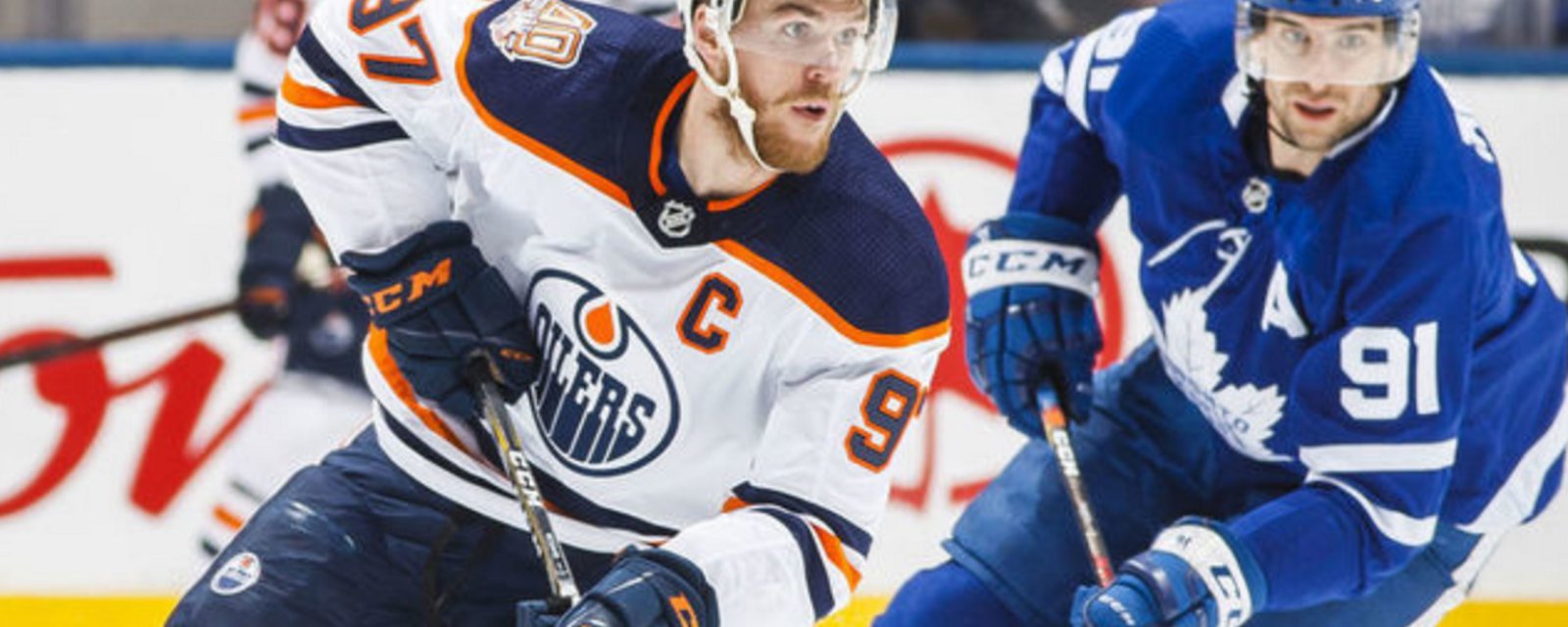 Oilers forced to make a last minute lineup change against Leafs.