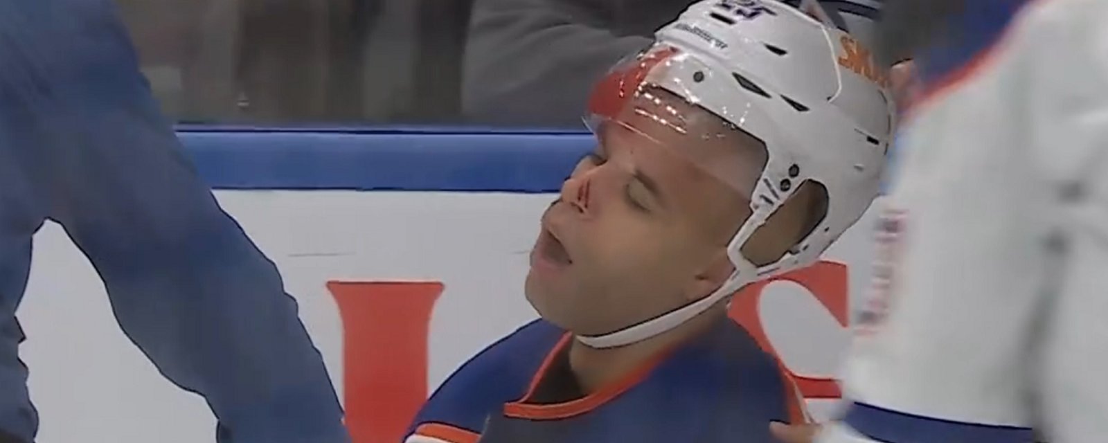 Ryan Reaves attempts to apologize to Darnell Nurse.