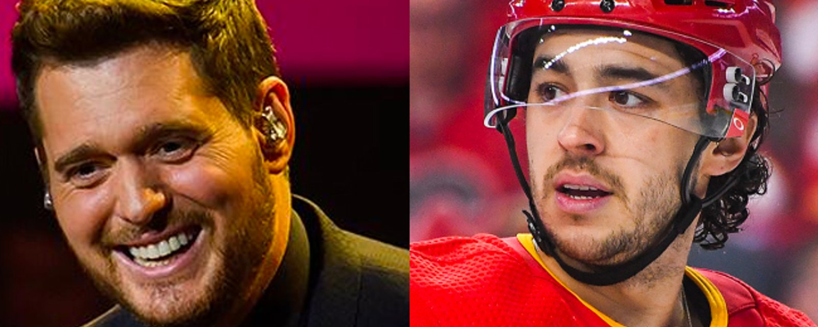 Pop icon Michael Bublé destroys Johnny Gaudreau at a concert in Calgary