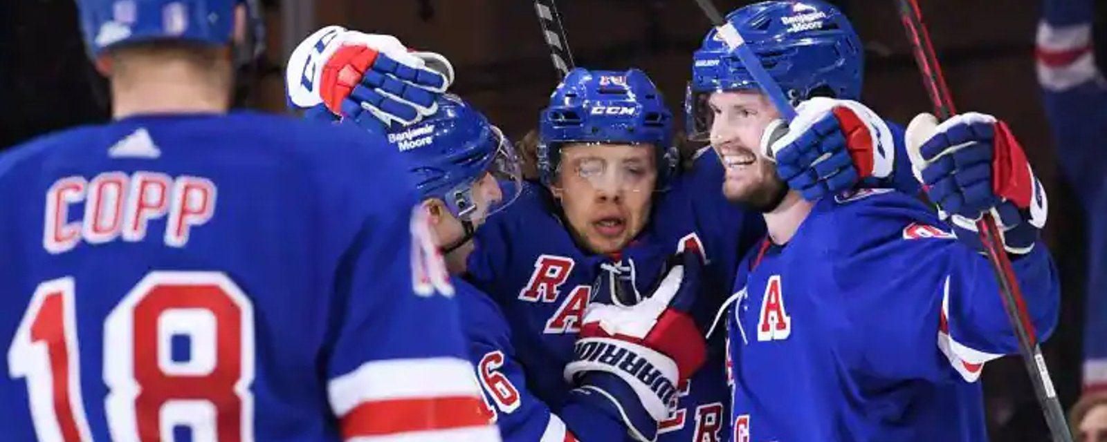 Two key forwards out for the Rangers ahead of trip to Pittsburgh for Game 3