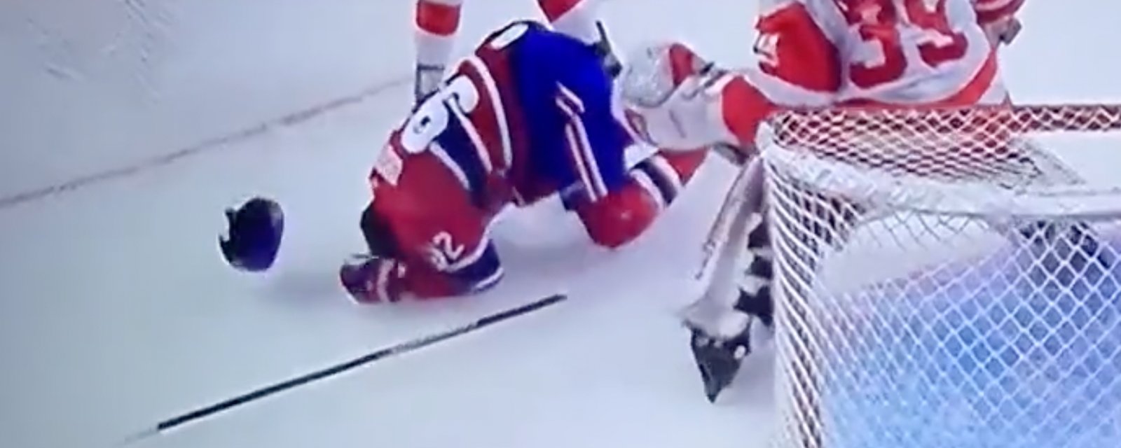 Jonathan Drouin taken to the hospital!